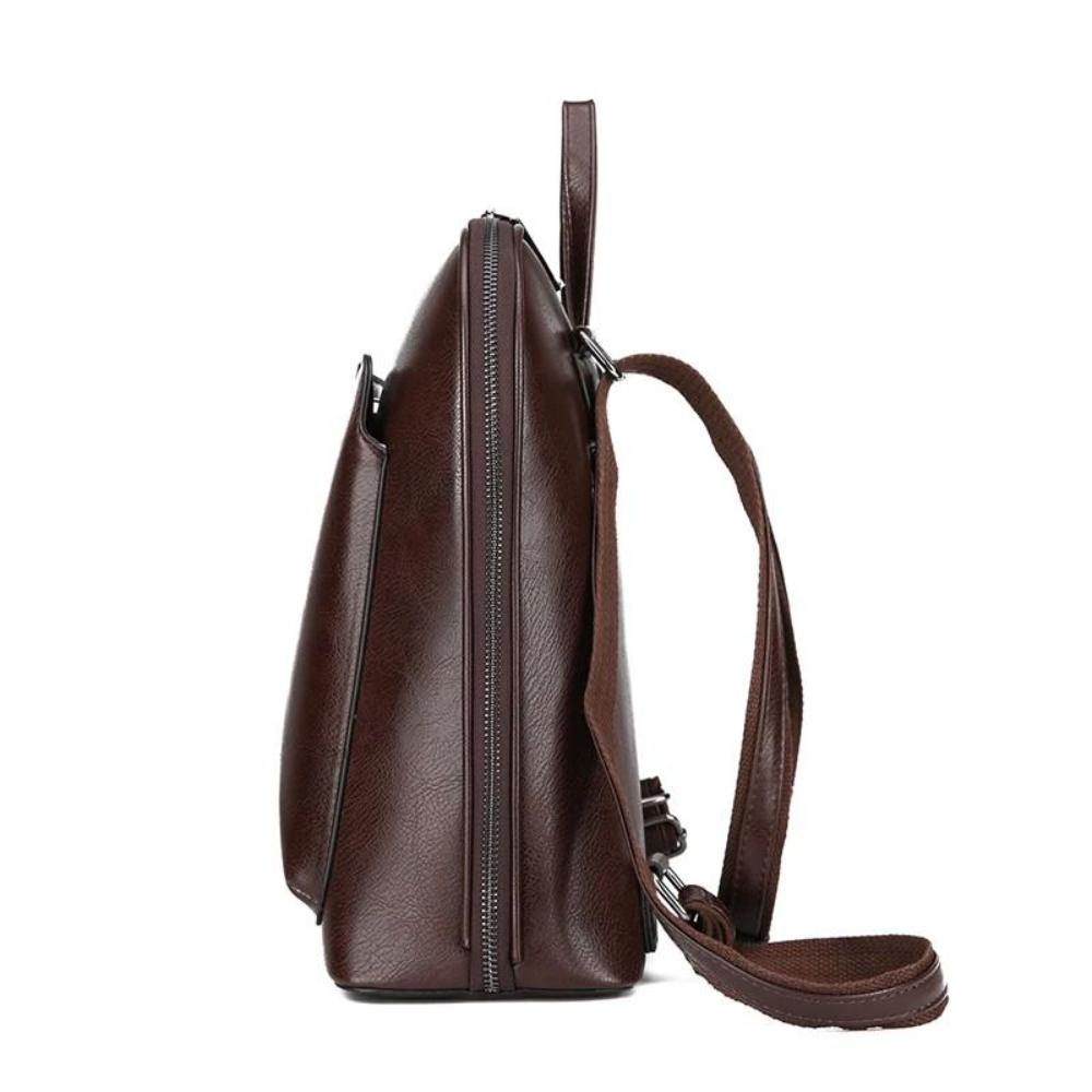 Classic Double-Zip Backpack - Strak Ontwerp