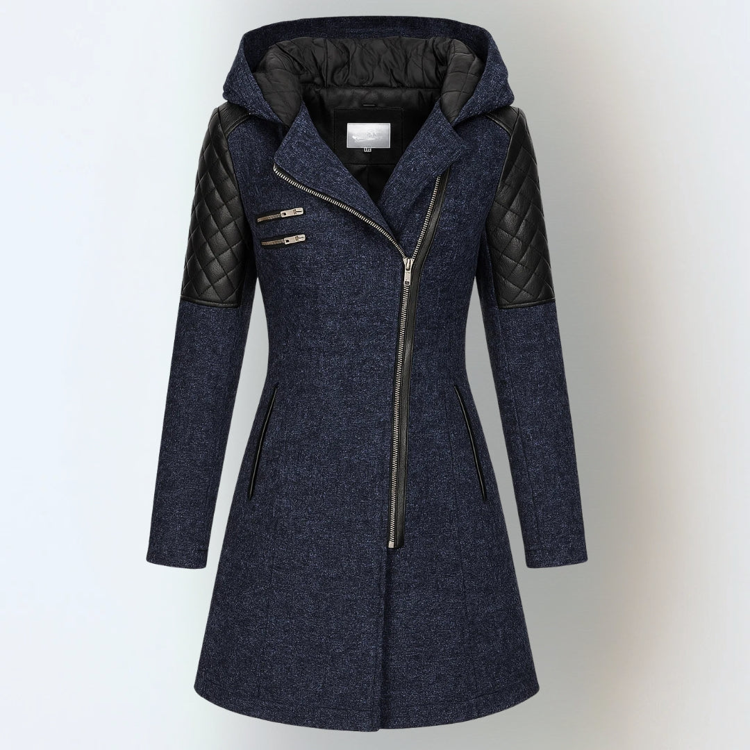 Noor – Gewatteerde Winterjas met Ritssluiting