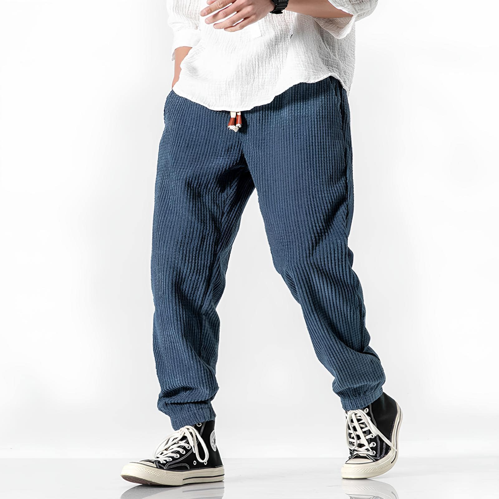 Justin – Moderne Corduroy Broek