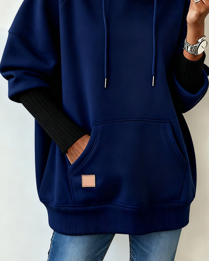 Casual Stijlvolle Losse Hoodie