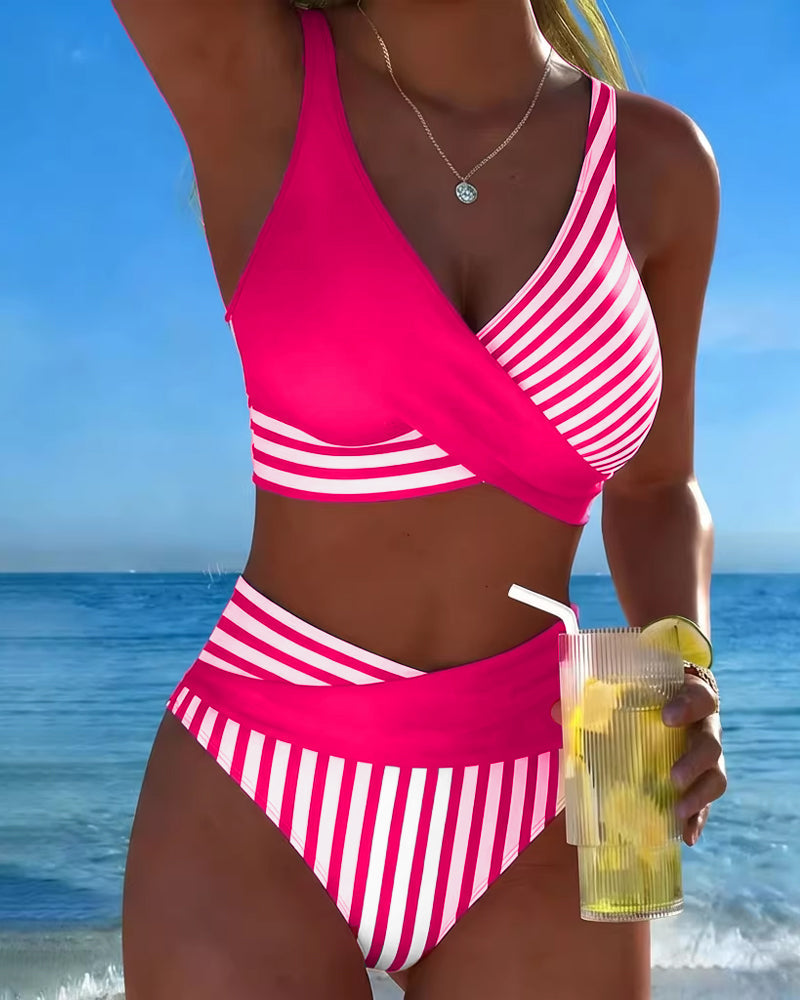 Bikini Kruisgestreept