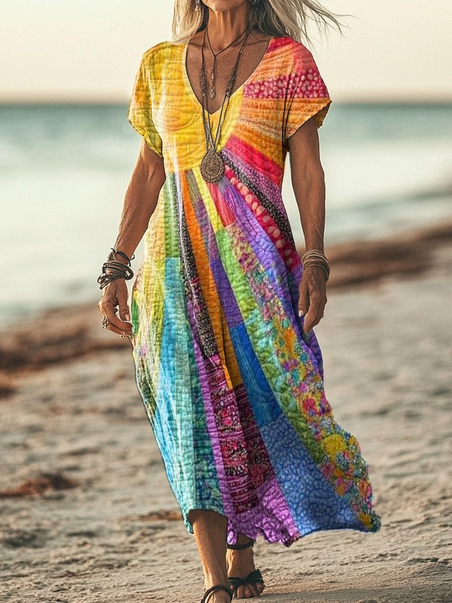 Bohemian Zon Ontwerp Jurk