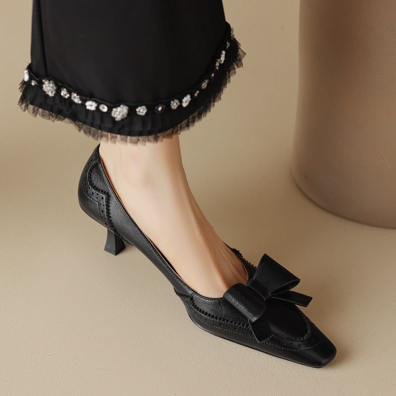Célora Leren Riem Pumps