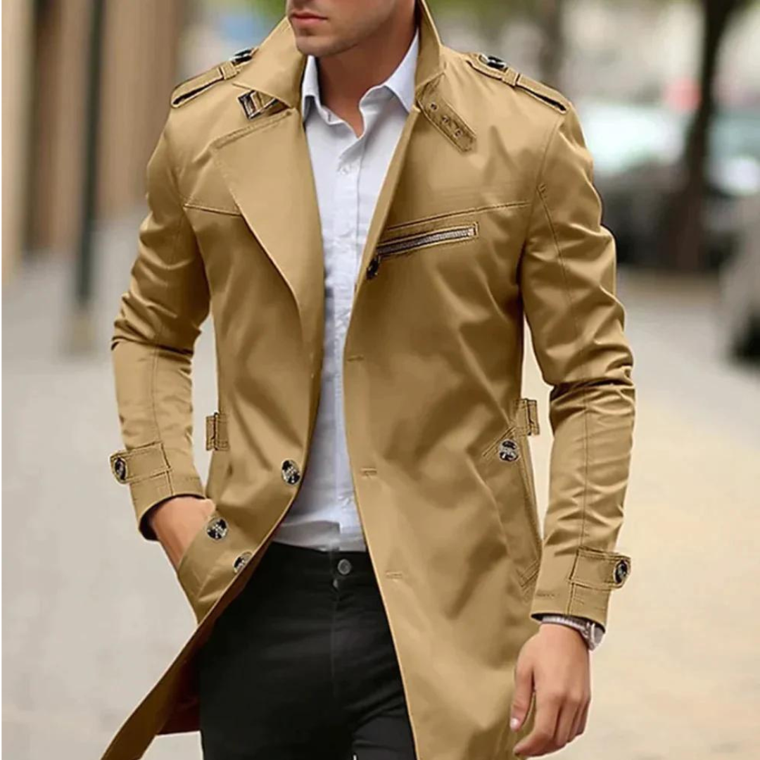 Dylan | Klassieke trenchcoat
