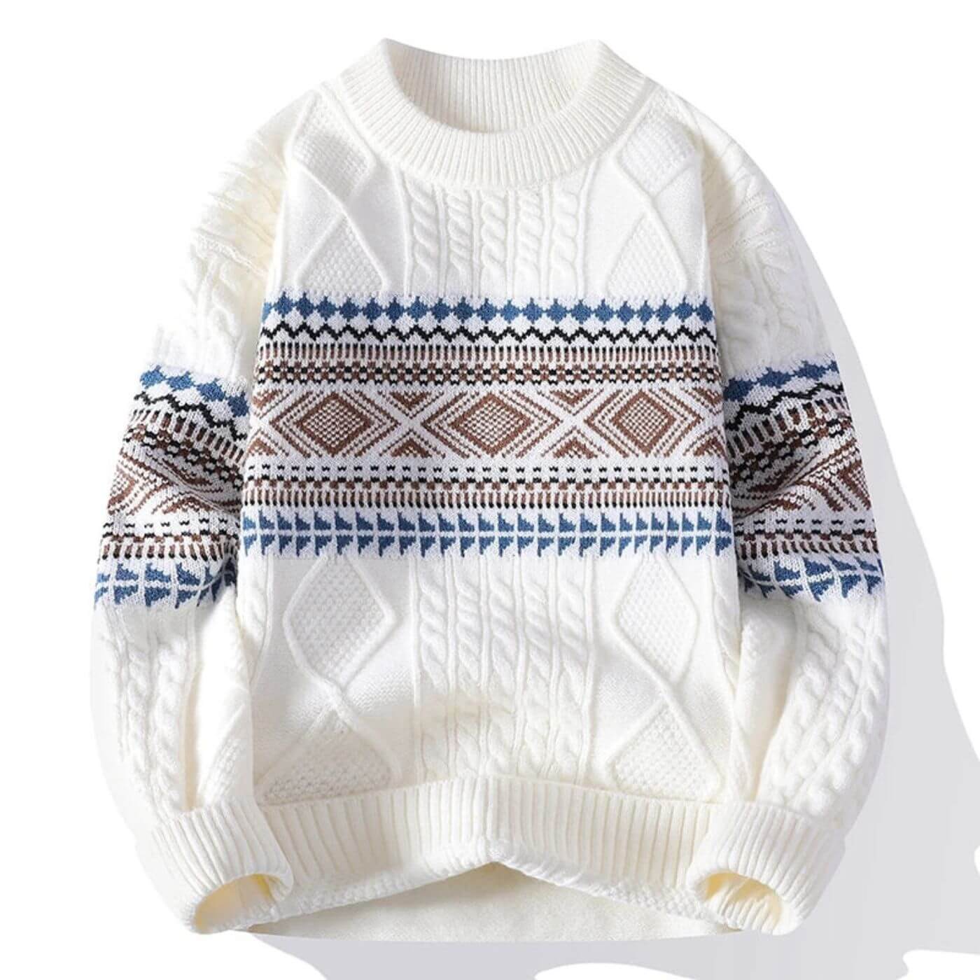 Bjorn – Comfortabele Scandinavische Gebreide Trui