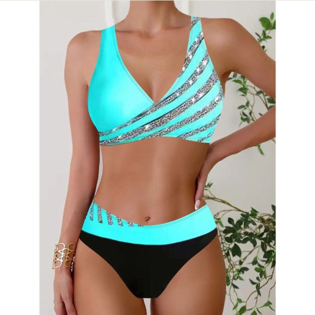 Zoë - Top Halter Geprint