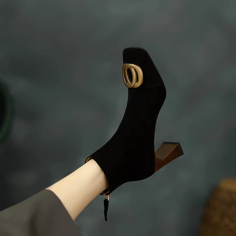Opium Fluwelen Boots