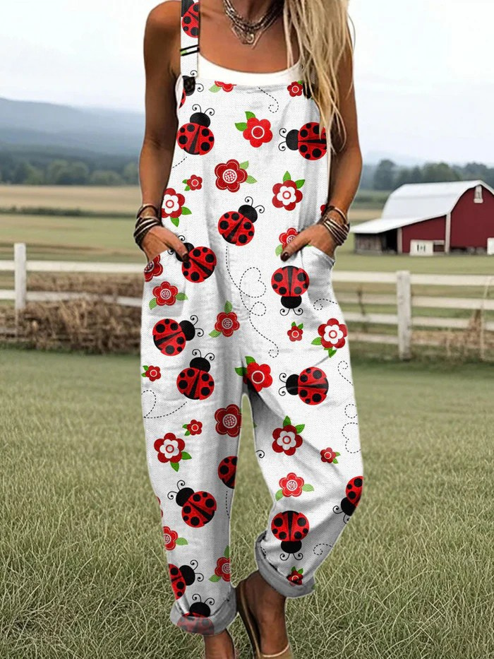 Lieveheersbeestje Lane Dungarees