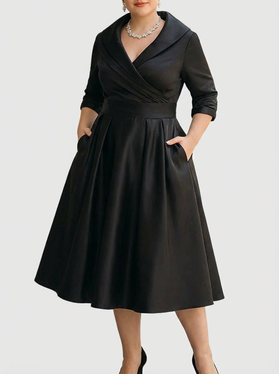 Nerissa - Elegante Midi-jurk