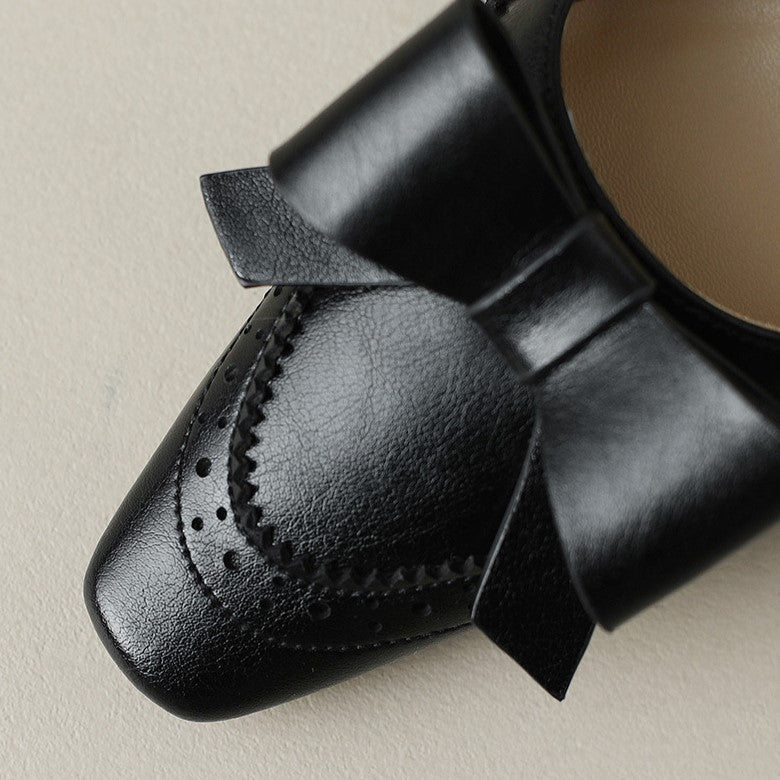 Célora Leren Riem Pumps