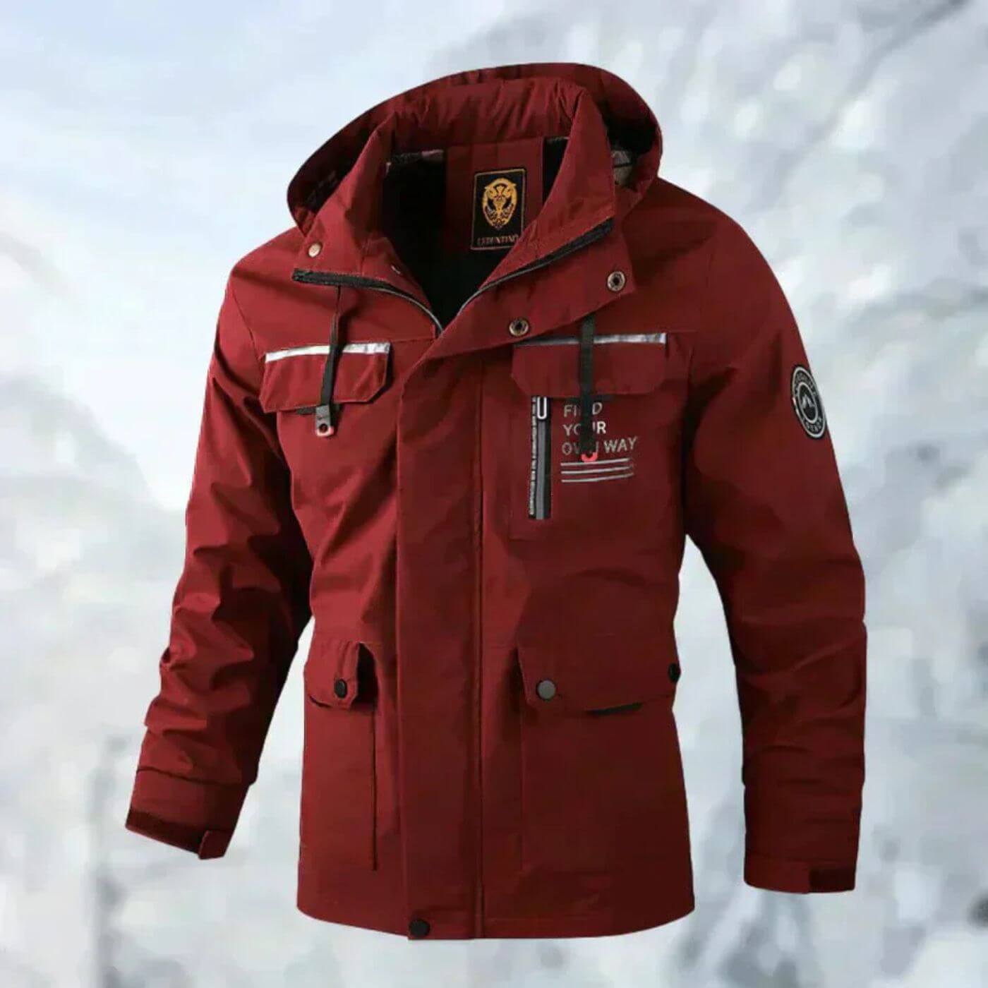 Fyow | Waterdichte Heren Buitenjas voor de Herfst & Winter