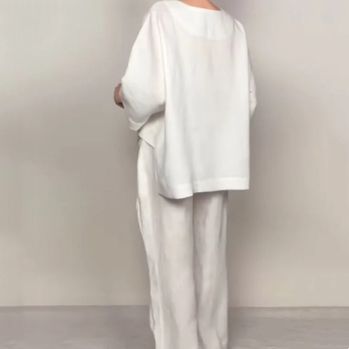 Noa | Minimalistisch ruim tweedelig pak