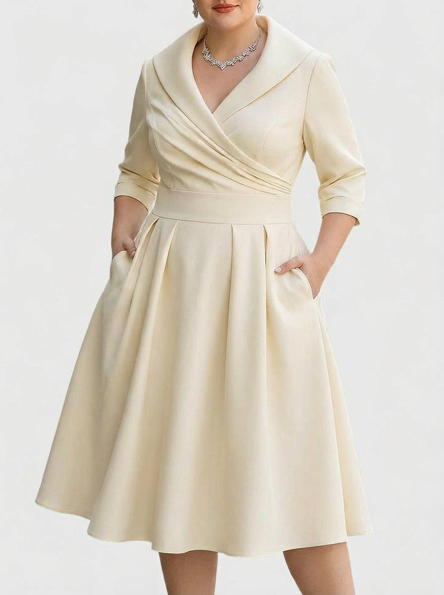 Nerissa - Elegante Midi-jurk