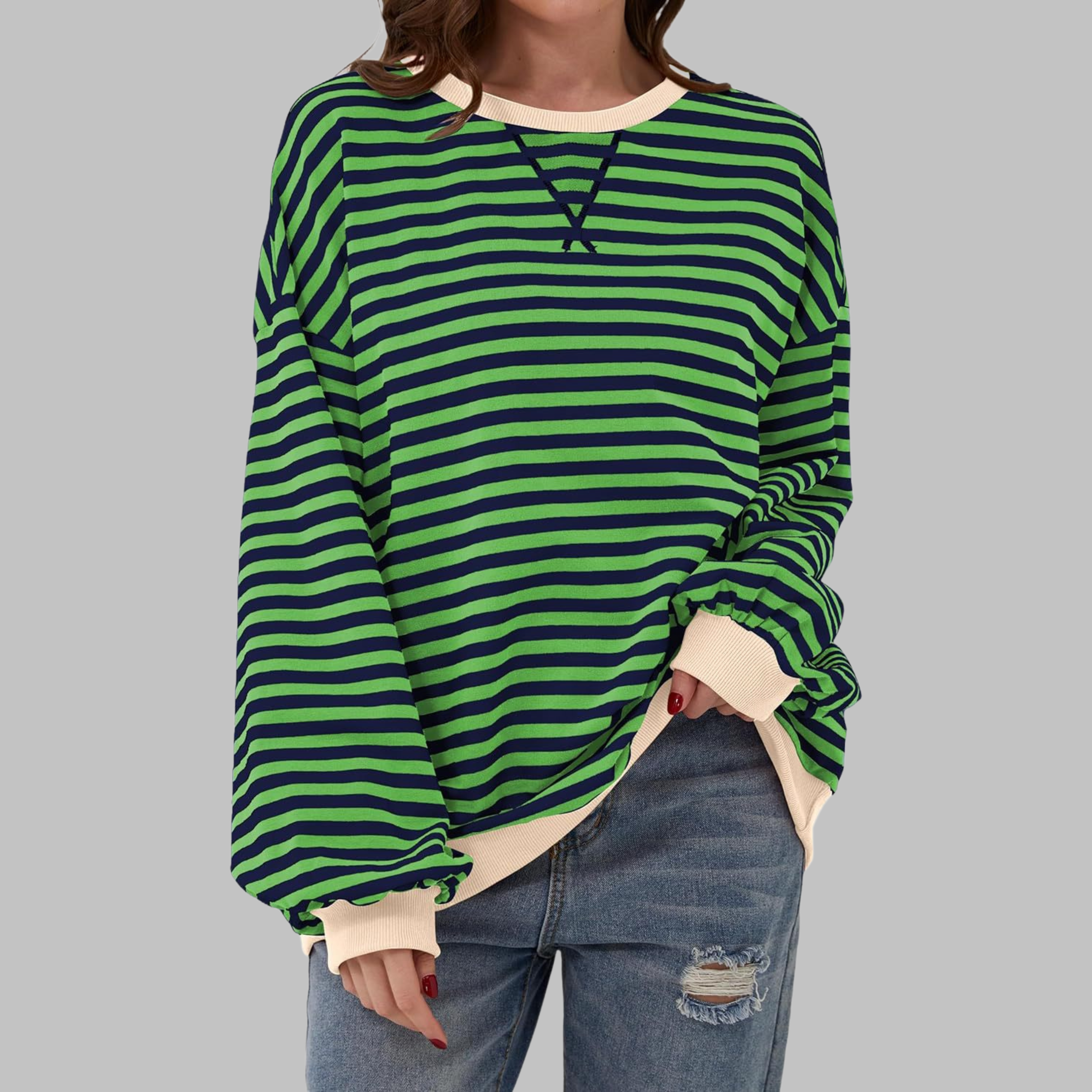 Amy – Casual Gestreepte Trui