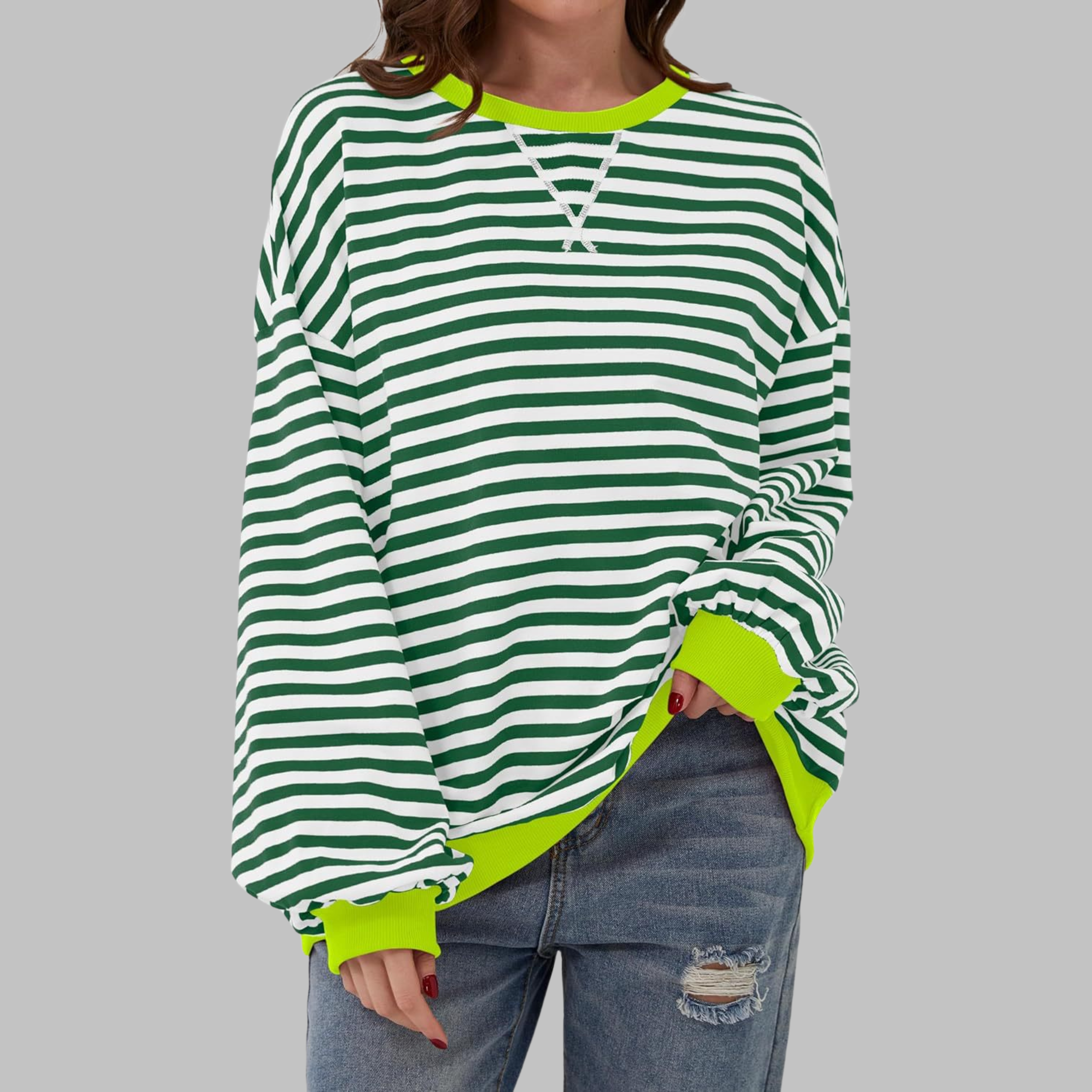Amy – Casual Gestreepte Trui