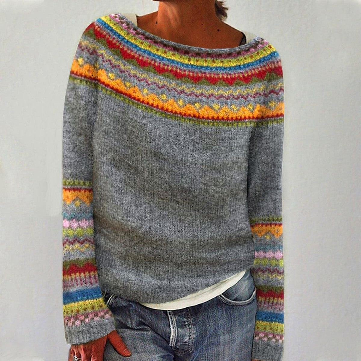 Emily - Retro Knus Sweater