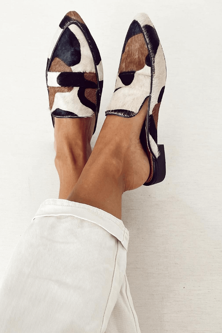 Loafer met Abstract Patroon