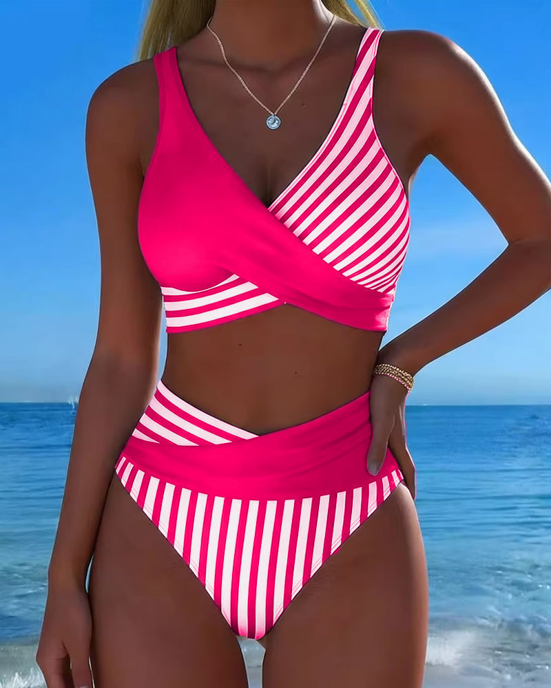 Bikini Kruisgestreept