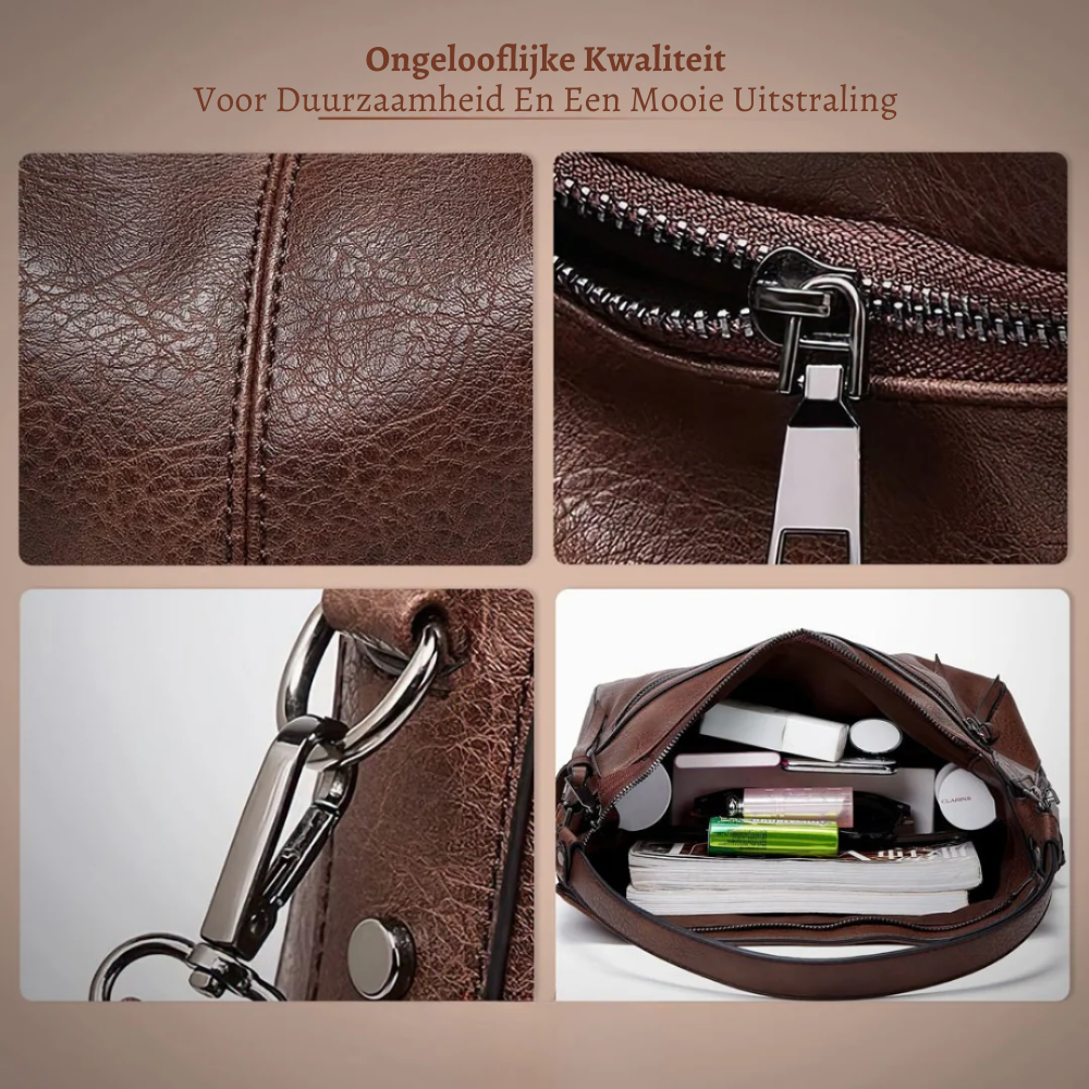 Magda | Luxe Vintage Leren Tas