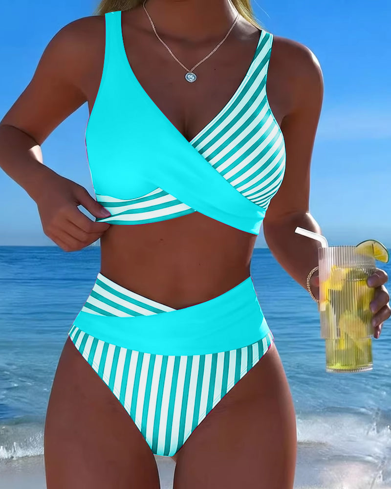 Bikini Kruisgestreept