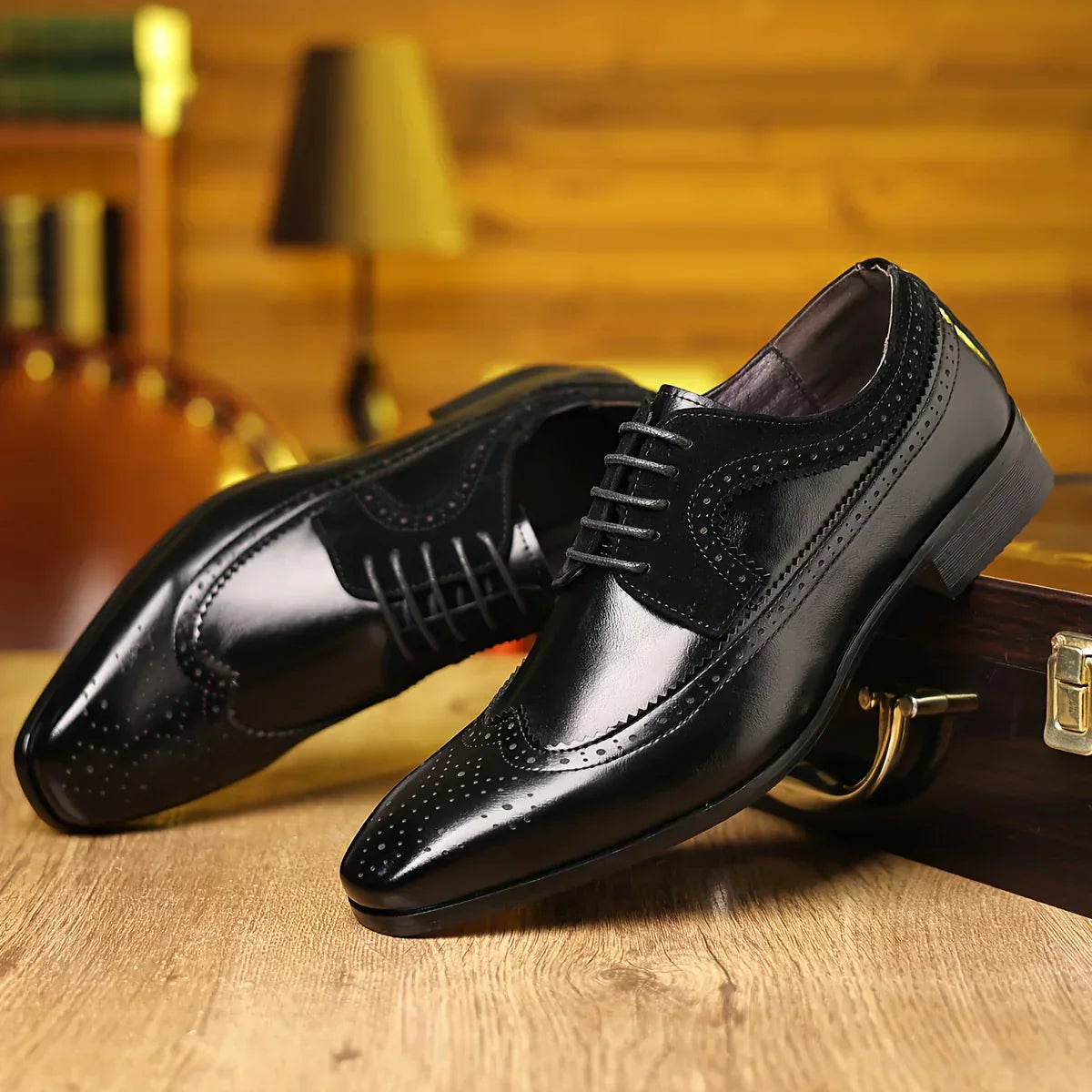 Alexander Prescott Leder Schnürschuhe