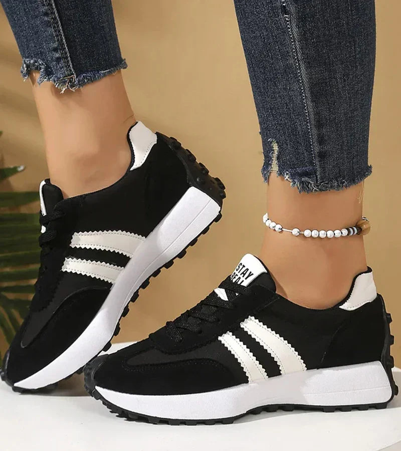 Stijlvolle Sneakers met Ultiem Draagcomfort (zwart)