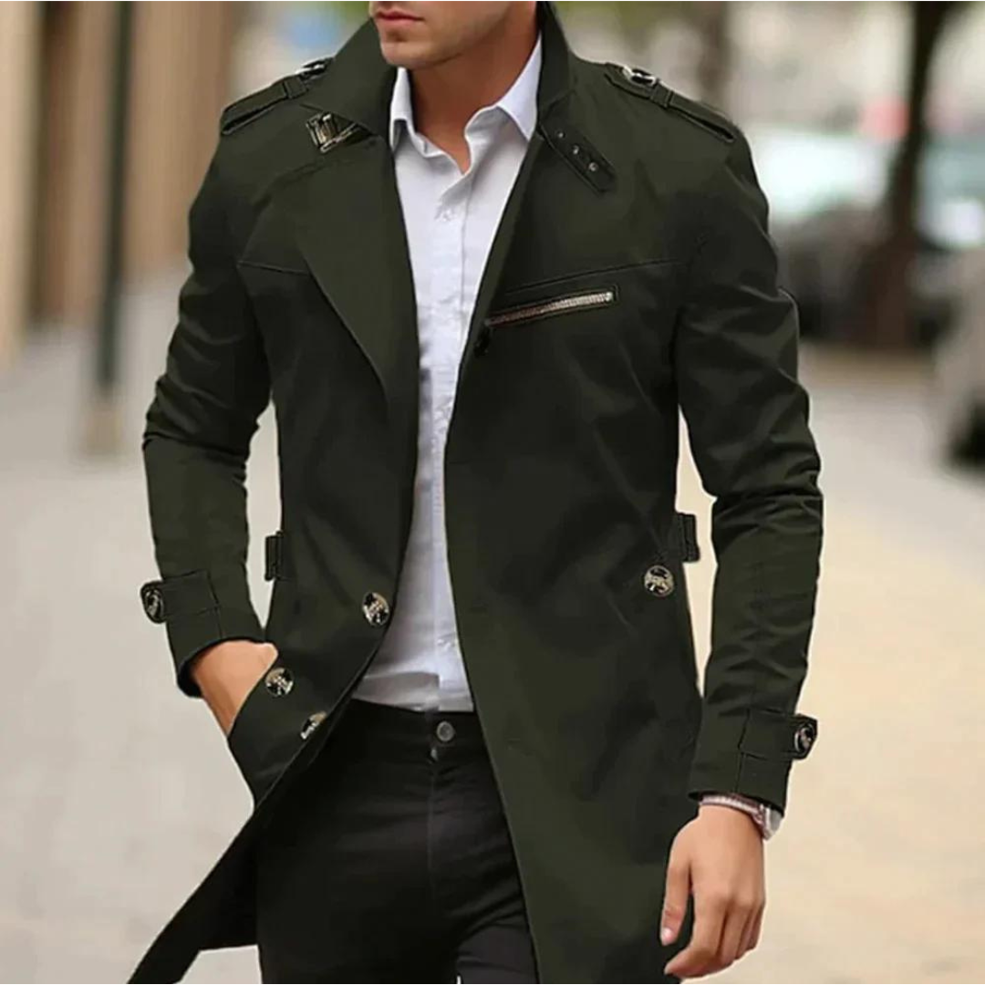 Dylan | Klassieke trenchcoat