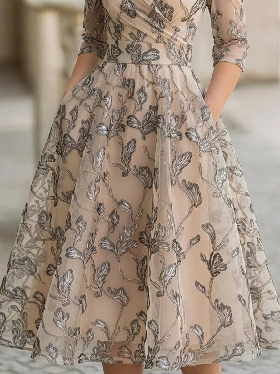 Demi - Klassieke Elegante Jurk