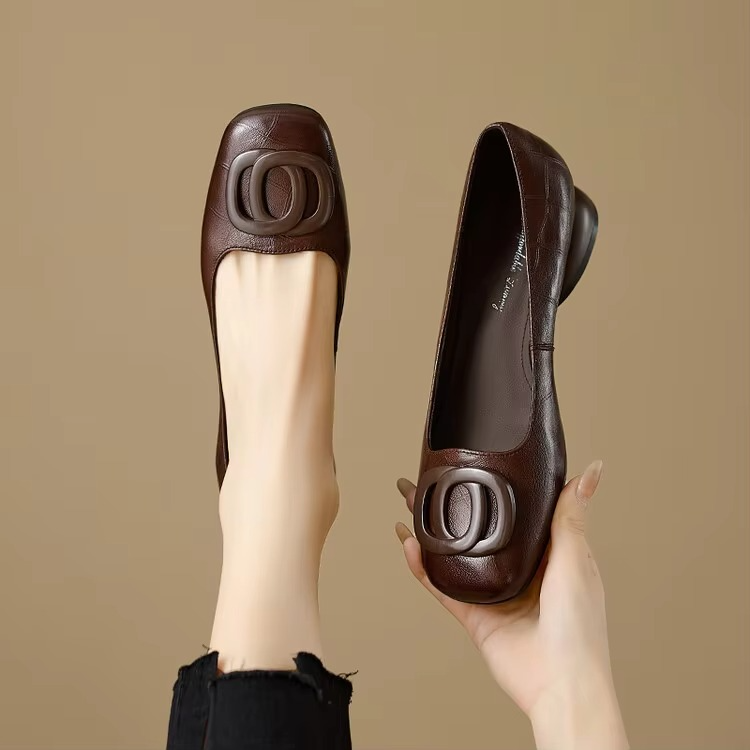 Opium Leren Ballerina's
