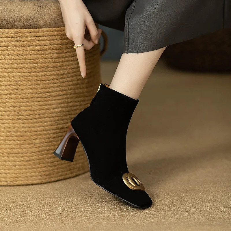 Opium Fluwelen Boots