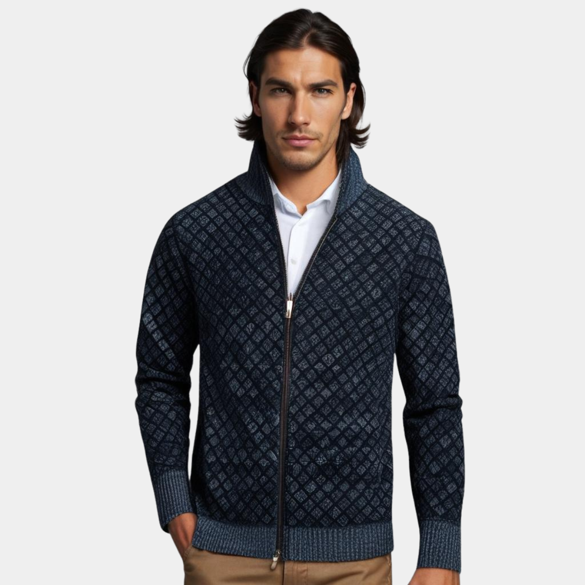 George - Premium Geruit Vest