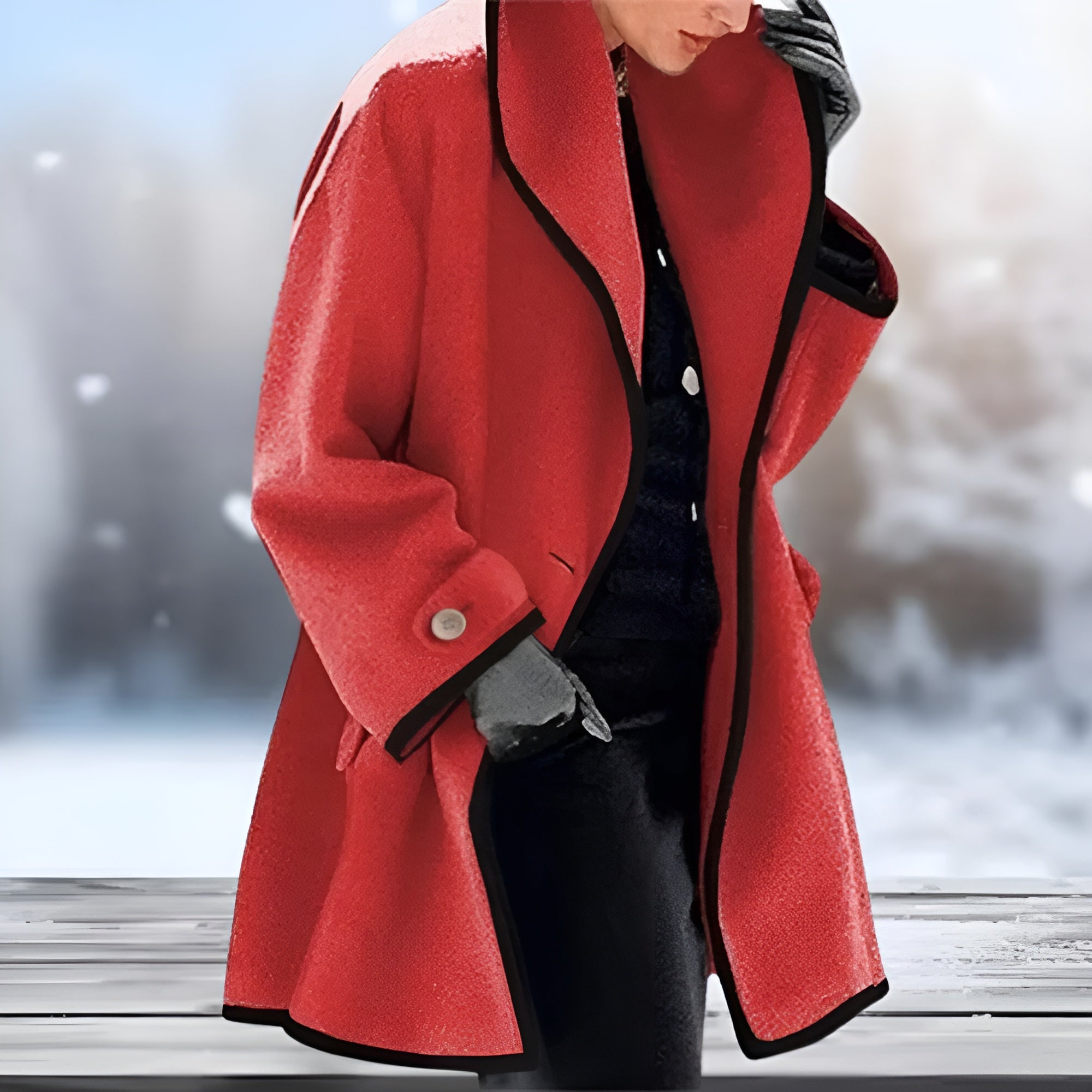Elei | Warme Jas met Elegante Details