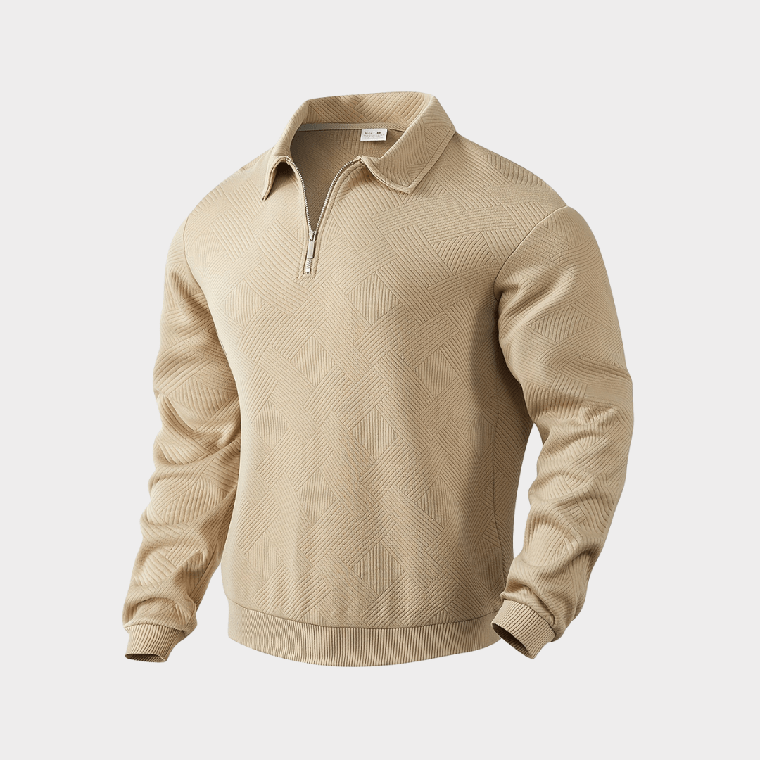 MILO | Elegante en Comfortabele Jacquard Trui