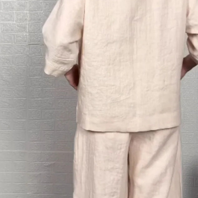 Noa | Minimalistisch ruim tweedelig pak
